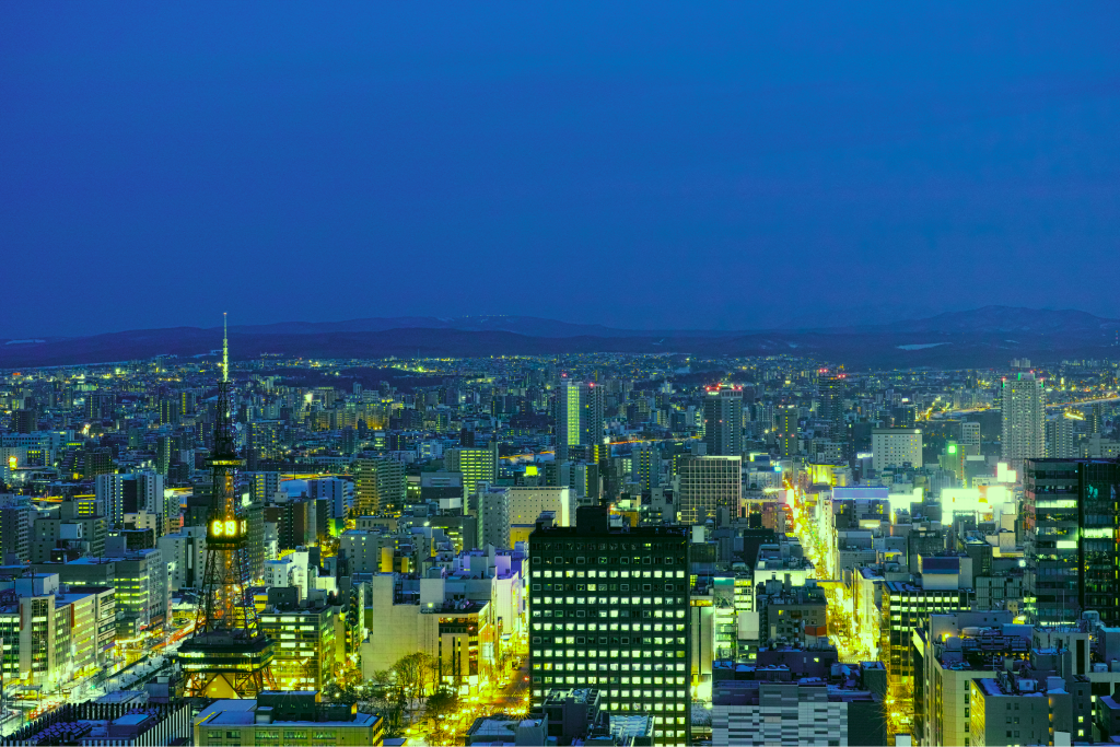 札幌の街並み
